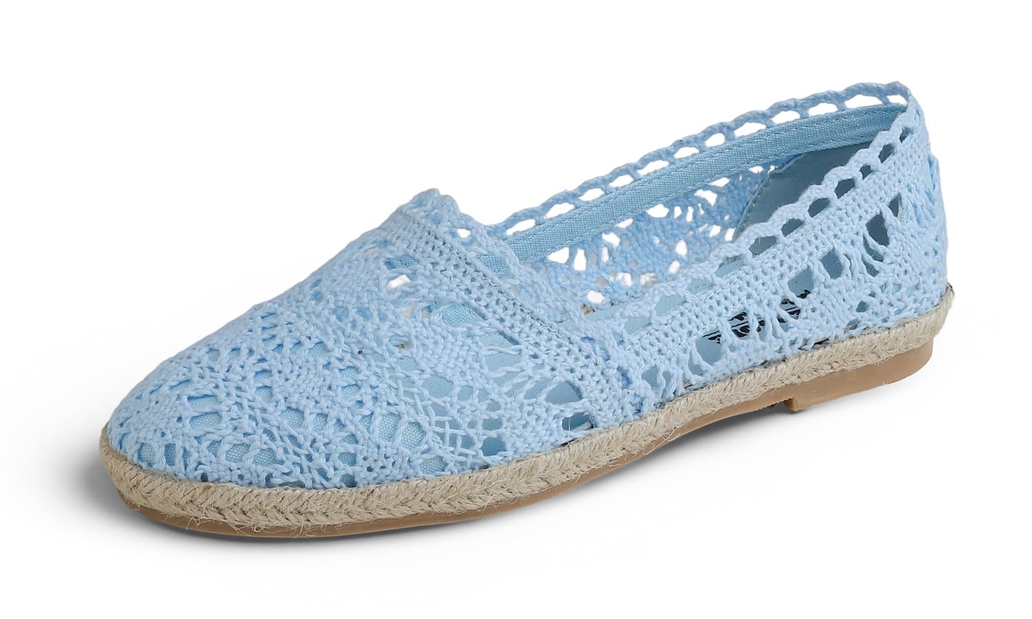 Feversole Close Toe Espadrilles Women's Comfort Breathable Slip On Flats Shoes