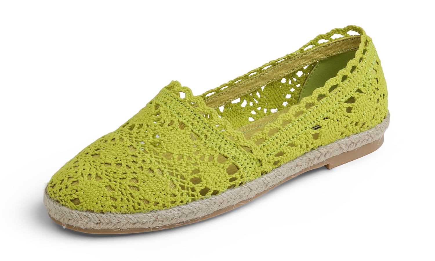 Feversole Close Toe Espadrilles Women's Comfort Breathable Slip On Flats Shoes